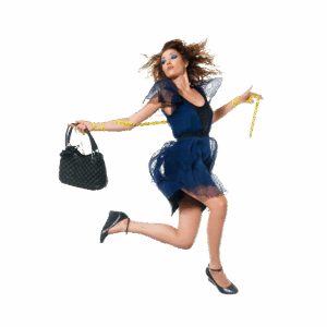 Blue ladies bag